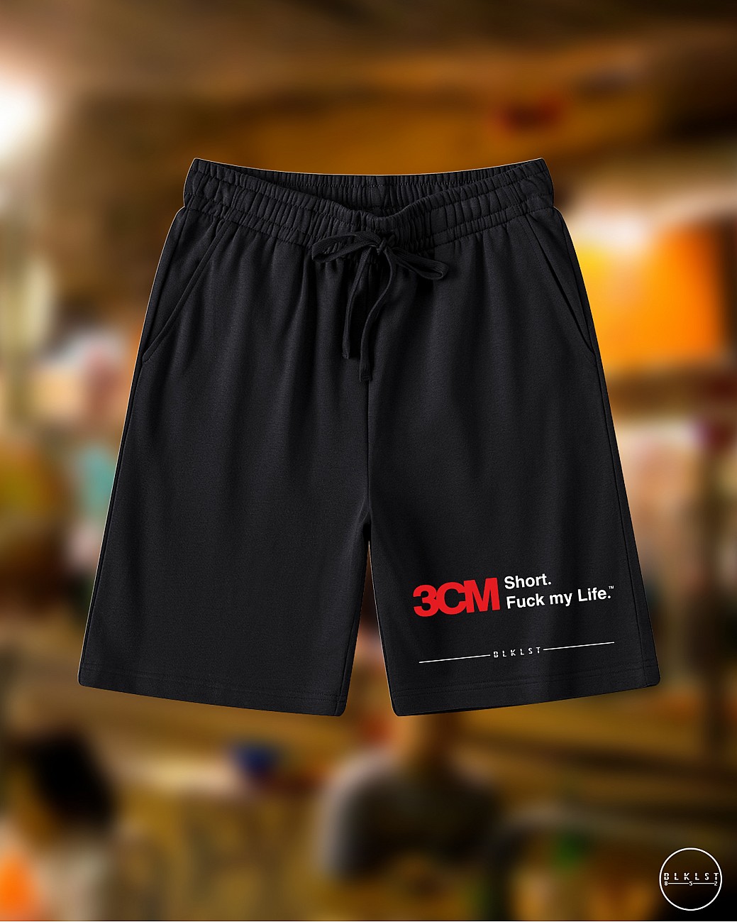 3CM COTTON SHORTS