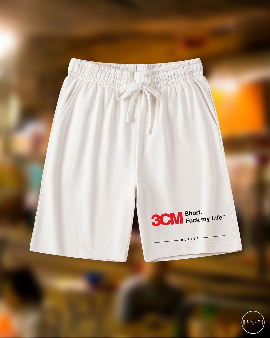 3CM COTTON SHORTS