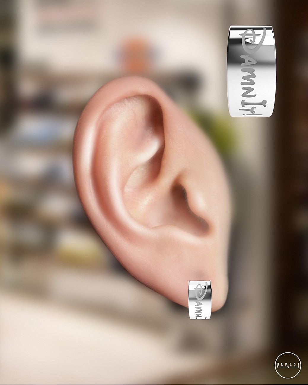 DAMN IT耳環