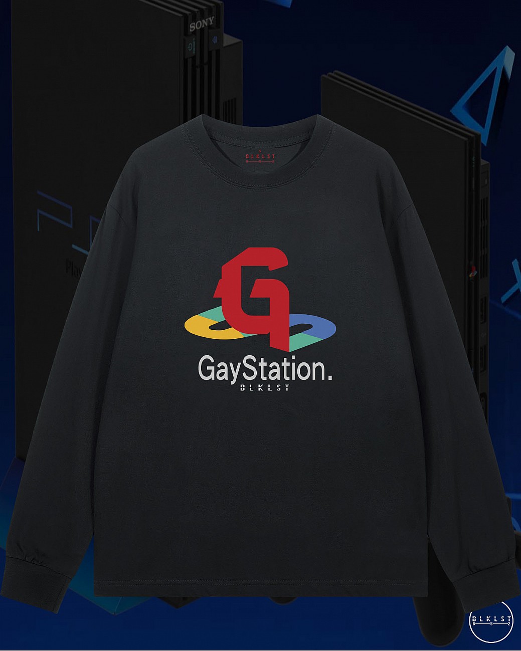 GAYSTATION長袖T恤