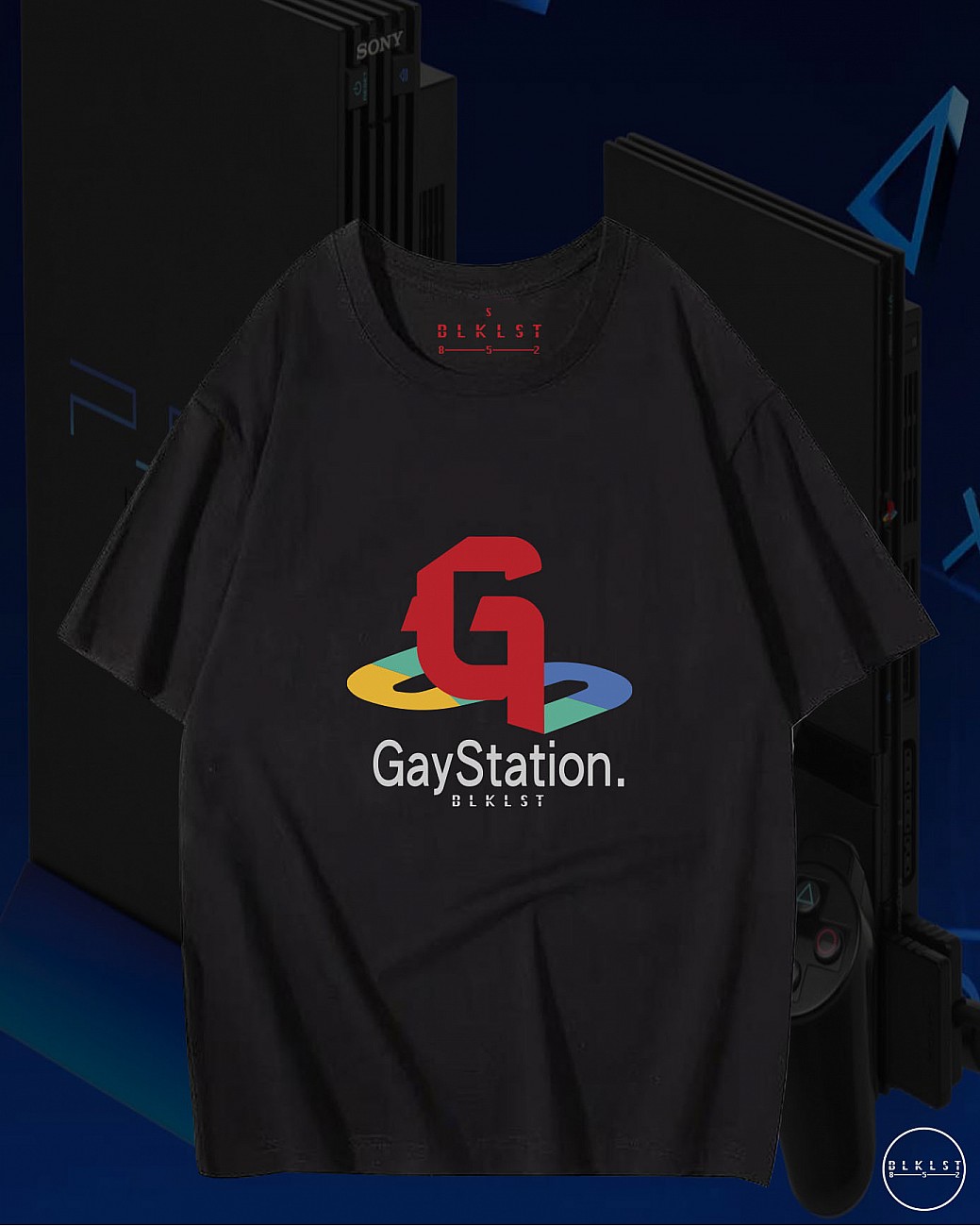 GAYSTATION T恤