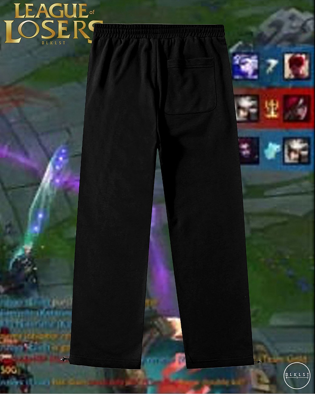 LEAGUE OF LOSER COTTON PANTS 