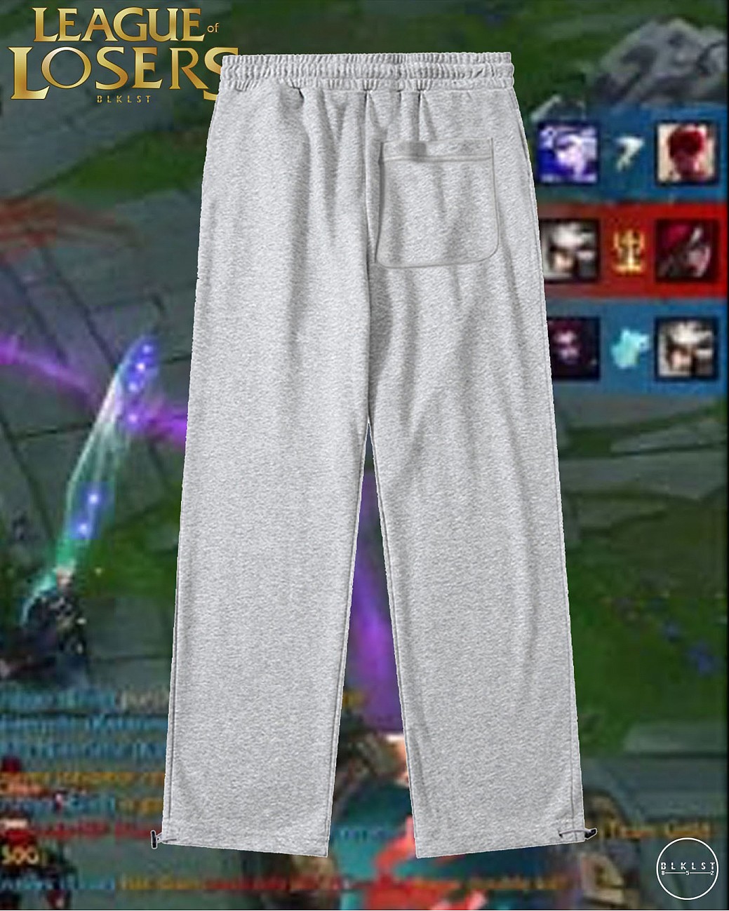 LEAGUE OF LOSER COTTON PANTS 