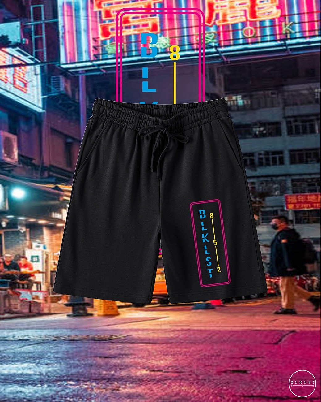 霓虹燈 07 COTTON SHORTS