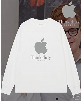 THINK DIRTY長袖T恤